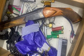Изъятое оружие. Фото ГУ МВД России по Иркутской области