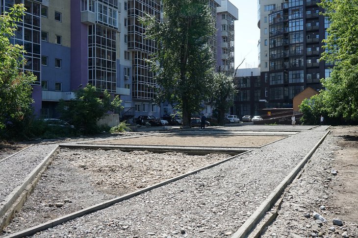 Благоустройство в округе №20. Фото пресс-службы думы города Иркутска