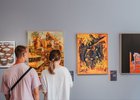 Выставка картин. Фото пресс-службы правительства Иркутской области