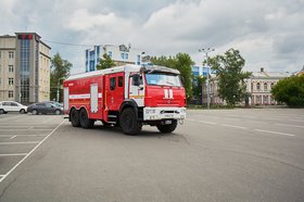 Пожарная машина. Фото из архива IRK.ru