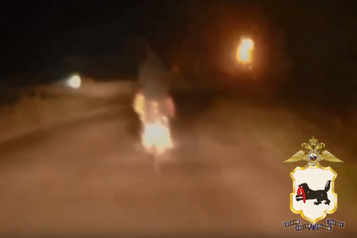 Скриншот видео ГУ МВД России по Иркутской области