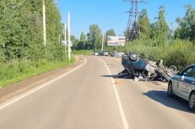 ДТП на Мельничном тракте. Скриншот видео очевидцев