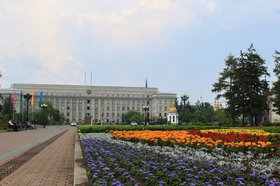 Здание правительства Иркутской области. Фото Маргариты Романовой, IRK.ru