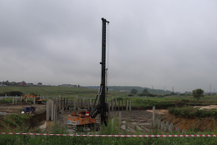 Строительство школы. Фото пресс-службы администрации Иркутска