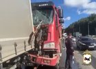 ДТП в Ангарском городском округе 17 августа. Скриншот видео ГИБДД Иркутской области