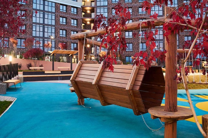 Жилой комплекс «Квартал Стрижи». Фото компании «Восток Центр Иркутск»