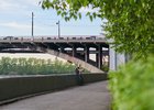 Бульвар Гагарина рядом с Глазковским мостом. Фото Маргариты Романовой,  IRK.ru