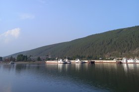 Река Лена в Киренске. Фото Екатерины Емелиной, IRK.ru