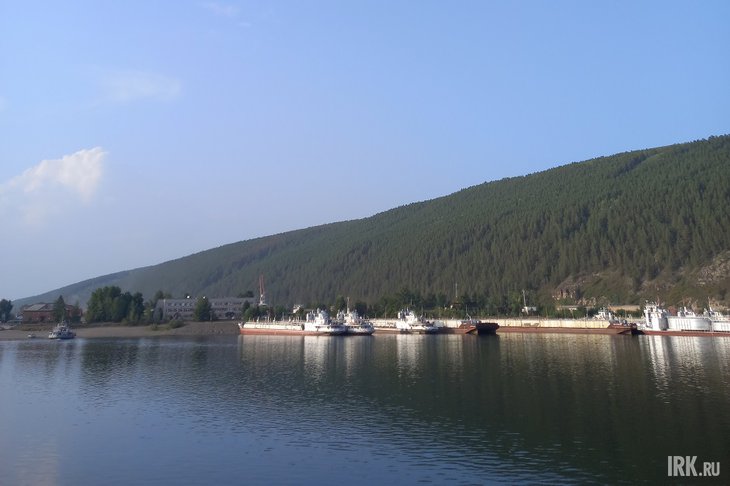 Река Лена в Киренске. Фото Екатерины Емелиной, IRK.ru