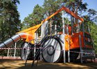 Игровой комплекс в виде БелАЗа. Фото пресс-службы правительства Иркутской области