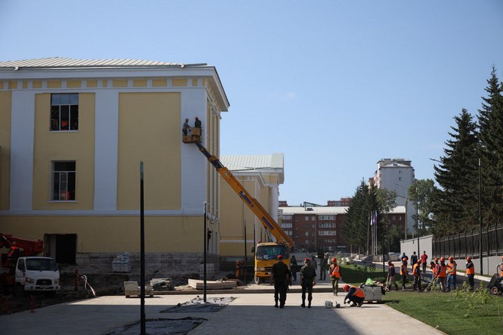 Суворовское училище в Иркутске. Фото пресс-службы правительства региона