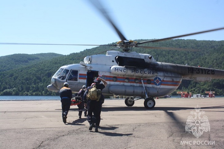 Спасатели отправились на поиски туристов. Фото ГУ МЧС России по Республике Бурятия