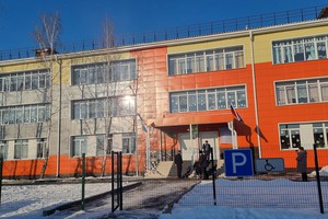 Школа в поселке Манзурка Качугского района