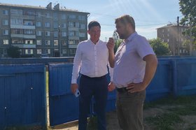 Благоустройство в округе №6. Фото пресс-службы думы города Иркутска