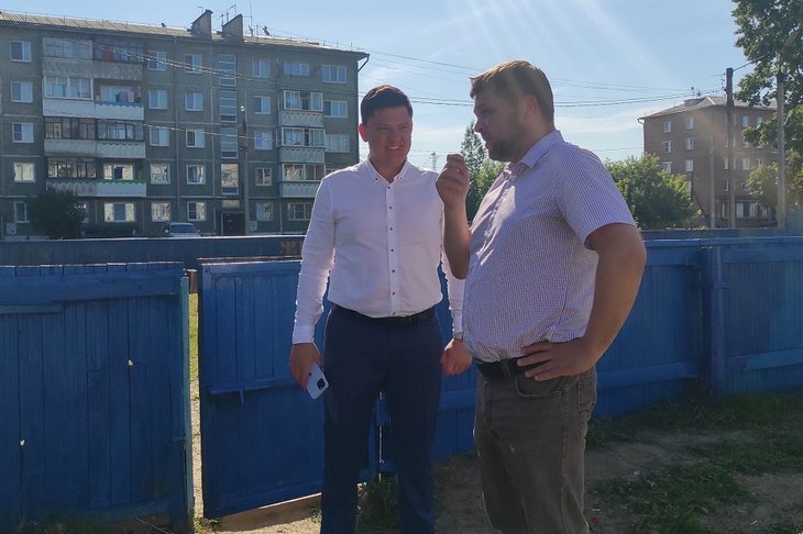 Благоустройство в округе №6. Фото пресс-службы думы города Иркутска