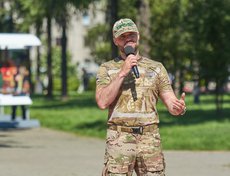 Вадим Логунов, участник СВО: «Это делается для того, чтобы все видели, знали и понимали, что у нас непростые времена в стране и надо поддерживать ее и тех героев, которые участвуют в специальной военной операции».