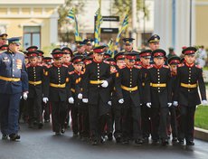 Сегодня Иркутское суворовское училище открыло свои двери для 180 воспитанников пятых, шестых и седьмых классов.