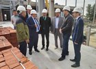 Строительство Дома спорта в Усть-Ордынском. Фото со страницы Кузьмы Алдарова «ВКонтакте»