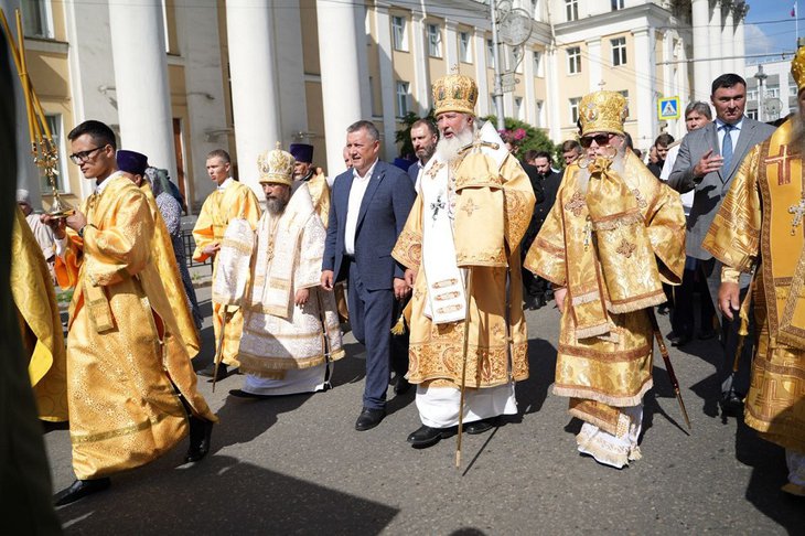 Крестный ход. Фото пресс-службы правительства Иркутской области