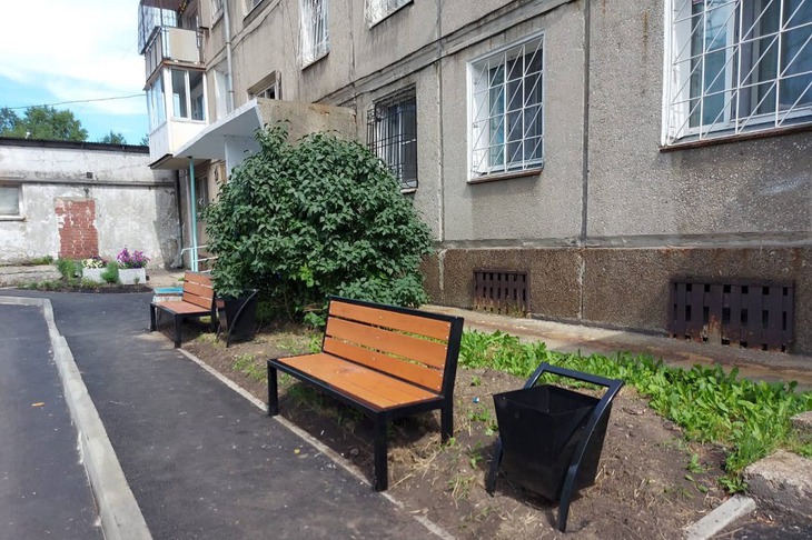 Благоустройство в округе №4. Фото пресс-службы думы города Иркутска