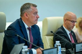 Игорь Кобзев. Фото из телеграм-канала правительства Иркутской области