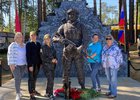 Монумент в музее на Александровском тракте. Фото со страницы Комитета семей воинов Отечества «ВКонтакте»