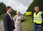 Максим Лобанов и Наталья Дикусарова проверят ход ремонтных работ. Фото пресс-службы правительства Иркутской области