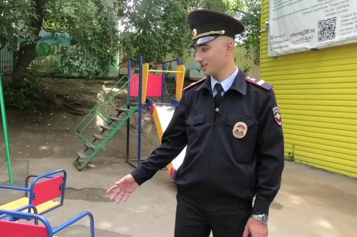 Эльшан Дашдамиров. Скриншот видео МВД-медиа