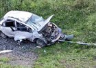 Авария в Нижнеудинском районе. Фото Госавтоинспекции Иркутской области