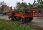 Уборка мусора на улицах Иркутска. Фото пресс-службы администрации города