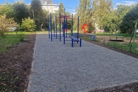 Площадка для воркаута в избирательном округе №12. Фото пресс-службы думы Иркутска