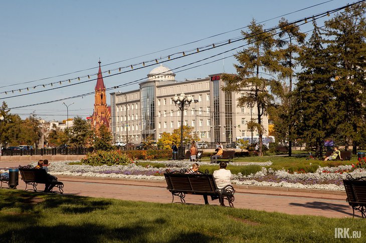 Центр Иркутска. Фото IRK.ru