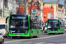 Автобусы в Иркутске. Фото пресс-службы администрации города