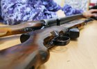 Сданное оружие. Фото пресс-службы управления Росгвардии Иркутской области