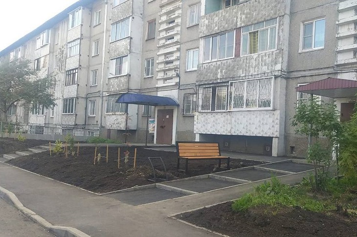 Благоустройство дворов. Фото пресс-службы думы Иркутска