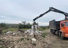 Уборка мусора. Фото пресс-службы администрации Иркутска