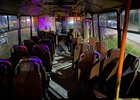 Автобус ПАЗ после ДТП в Нижнеудинске. Фото пресс-службы ГУ МВД России по Иркутской области