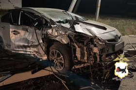 ДТП в Аларском районе. Скриншот видео ГУ МВД России по Иркутской области