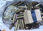 Изъятые боеприпасы. Фото пресс-службы Восточно-Сибирского ЛУ МВД России на транспорте