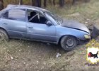 ДТП в Усольском районе. Скриншот видео ГУ МВД России по Иркутской области