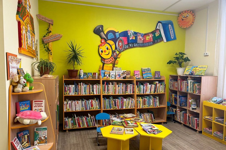 Модельная библиотека в Киренске. Фото пресс-службы правительства региона