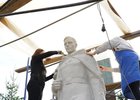 Реставрация памятника. Фото со страницы Натальи Дикусаровой «ВКонтакте»