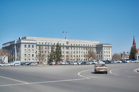 Здание правительства Иркутской области. Фото Маргариты Романовой, IRK.ru