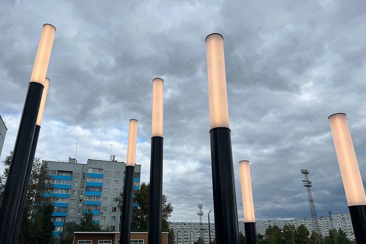 Благоустройство плоащди в Усть-Илимске. Фото со страницы Артема Лобкова в социальной сети «ВКонтакте»