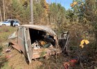 Автомобиль после аварии. Фото пресс-службы Госавтоинспекции Иркутской области
