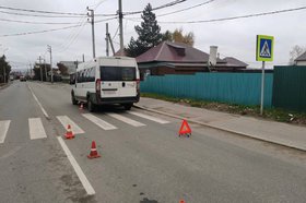 Место аварии на Шевцова. Фото Госавтоинспекции Иркутска
