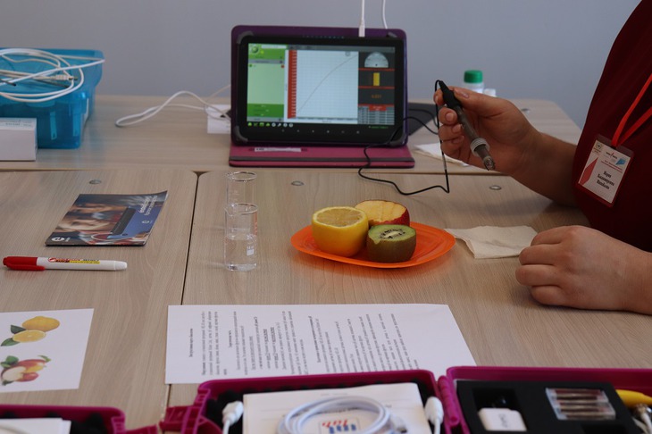 Открытие центра дополнительного образования «Точка Роста». Фото пресс-службы администрации Иркутской района