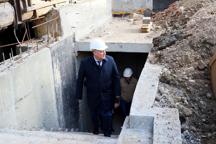 Реставрация Дома актера. Фото пресс-службы правительства Иркутской области