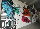 Граффити. Фото пресс-службы администрации Иркутска