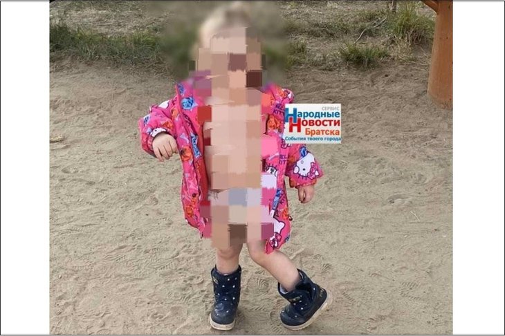 Девочка. Фото из телеграм-канала Народные Новости N.E.T